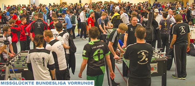 Vorrunde der 2.Bundesliga der DTFL und des DTFB