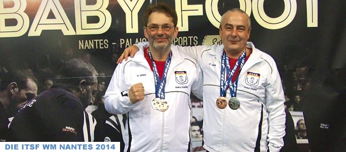 Freitag/Kießling erringen Silber im Senioren-Team und Bronze im Doppel