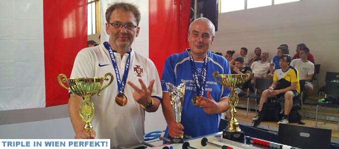 Triple in Wien perfekt Triple in Wien perfekt