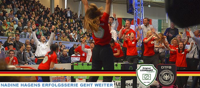 Nadine Hagen im Sichtungskader des DTFB Nadine Hagen im Sichtungskader des DTFB