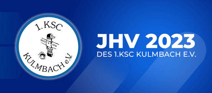 JHV 2023 des 1.KSC Kulmbach e.V.