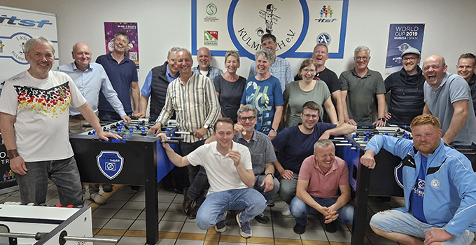 Tischfußball-Event für die Firma Bergophor