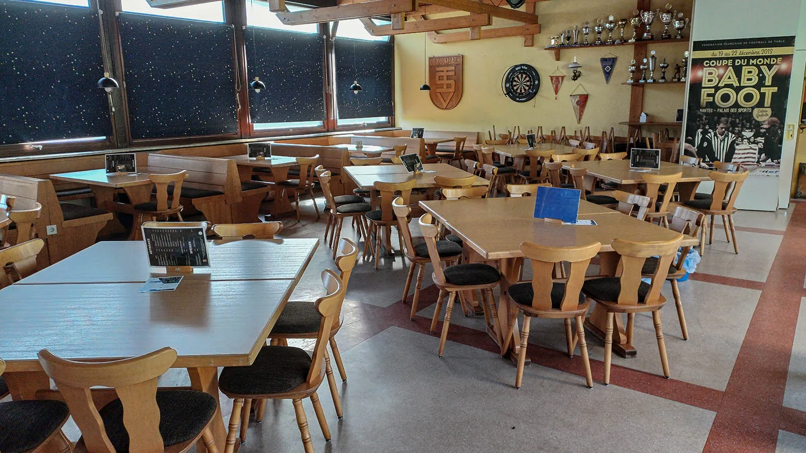 Sitzbereich der Lounge